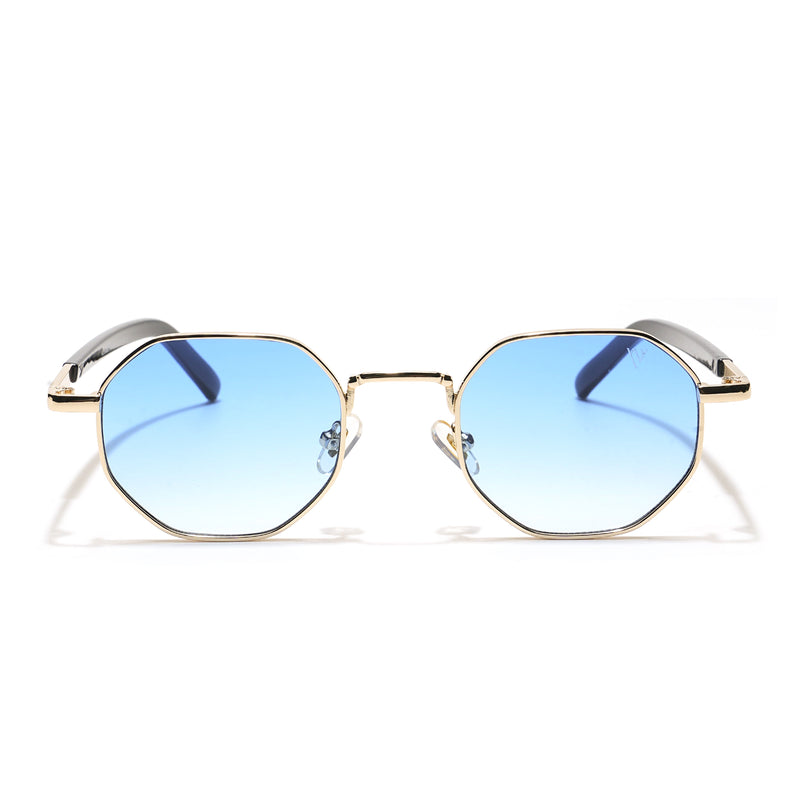 Zeal | Blue Round Sunglasses MG3773