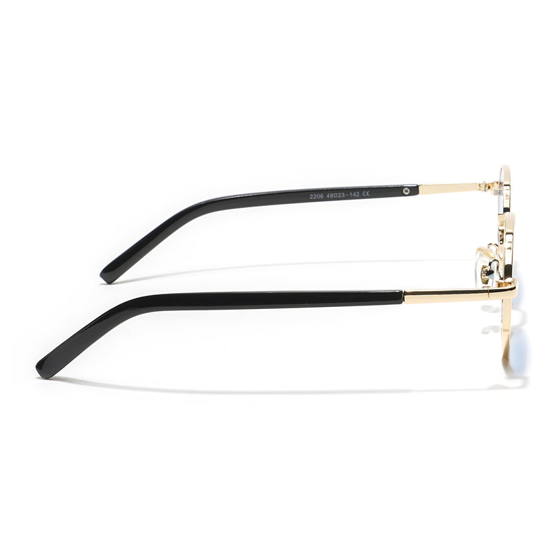 Zeal | Blue Round Sunglasses MG3773