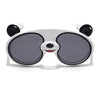 Aviator Sunglasses for Kids -6 yrs To 12 yrs (Black Lens | White Frame - PMG6096)