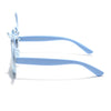 Round Sunglasses for Kids -6 yrs To 12 yrs (Black Lens | Sky Blue Frame - PMG6089)
