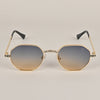 Voyage Green & Brown Round Sunglasses MG3800