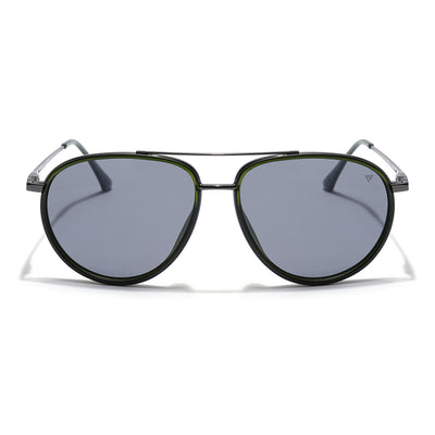 Voyage Select Aviator Sunglasses (Grey Lens | Olive & Grey Frame - SLPMG5928)