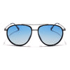 Voyage Select Aviator Sunglasses (Blue Lens | Black & Grey Frame - SLPMG5929)