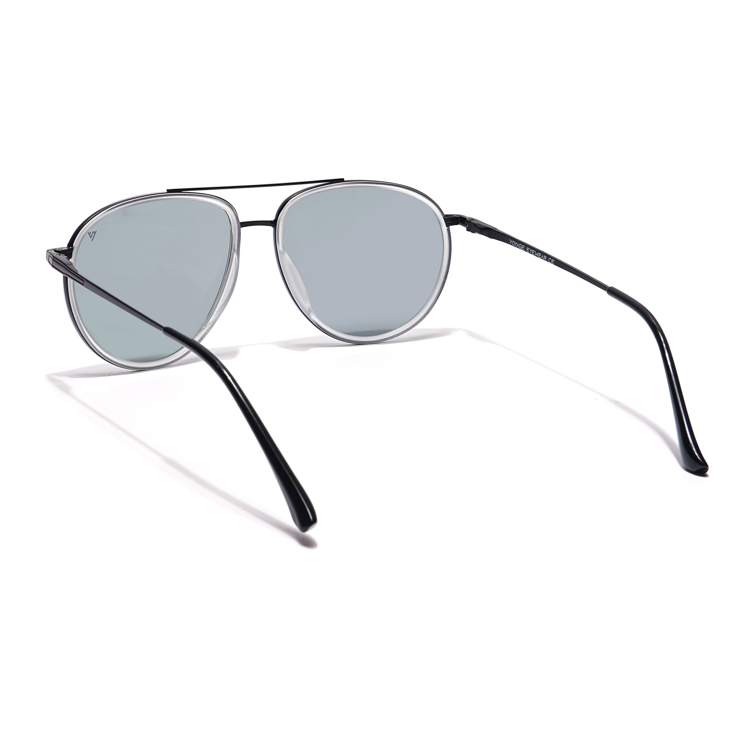 Voyage Select Aviator Sunglasses (Grey Lens | Grey & Black Frame - SLPMG5930)