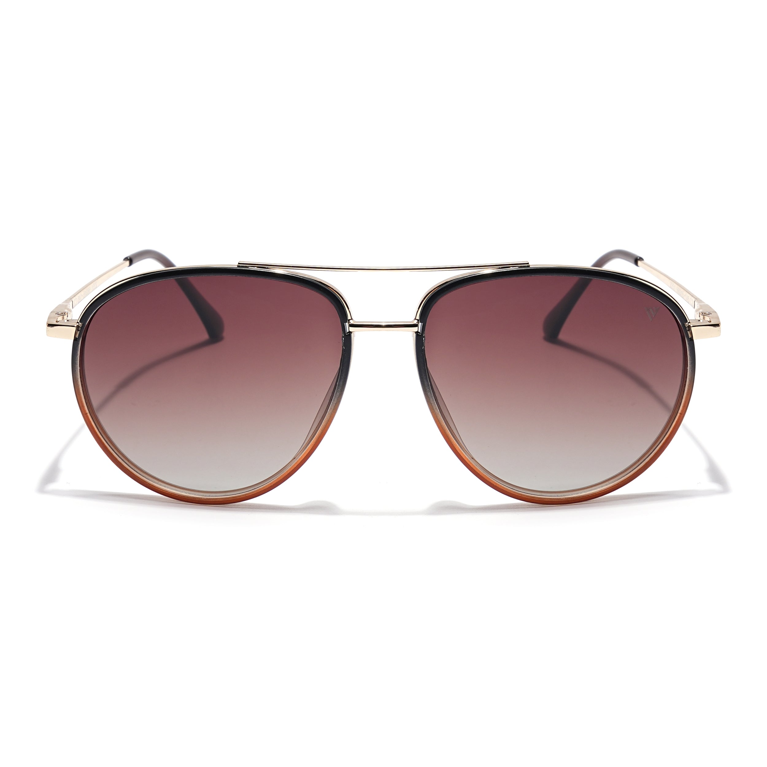 Voyage Select Aviator Sunglasses (Red Lens | Black & Wine Frame - SLPMG5932)
