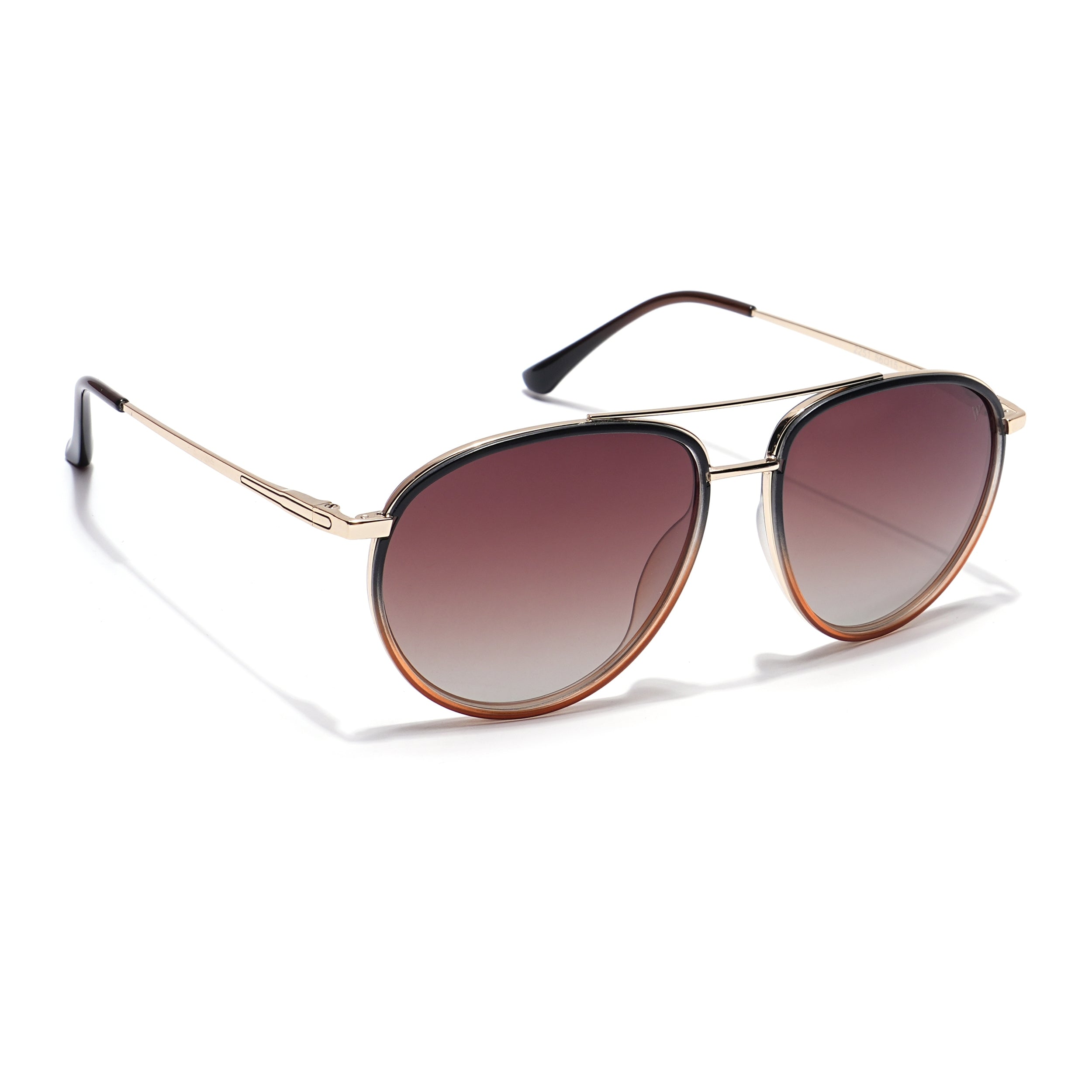 Voyage Select Aviator Sunglasses (Red Lens | Black & Wine Frame - SLPMG5932)