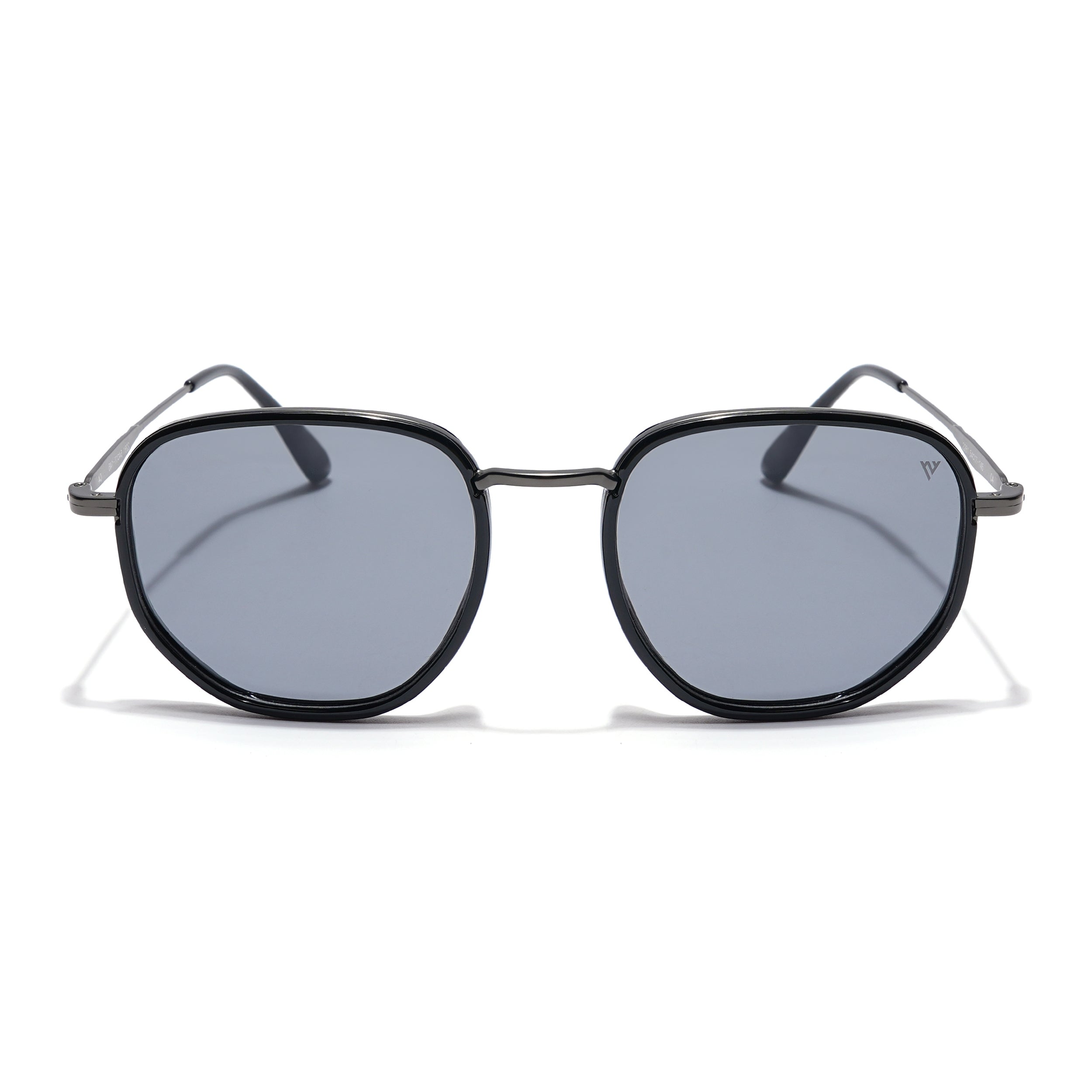 Voyage Select Square Sunglasses (Grey Lens | Black & Grey Frame - SLPMG5938)
