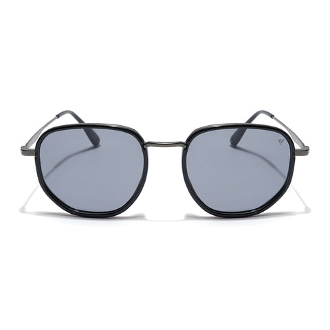 Voyage Select Square Sunglasses (Grey Lens | Black & Grey Frame - SLPMG5938)