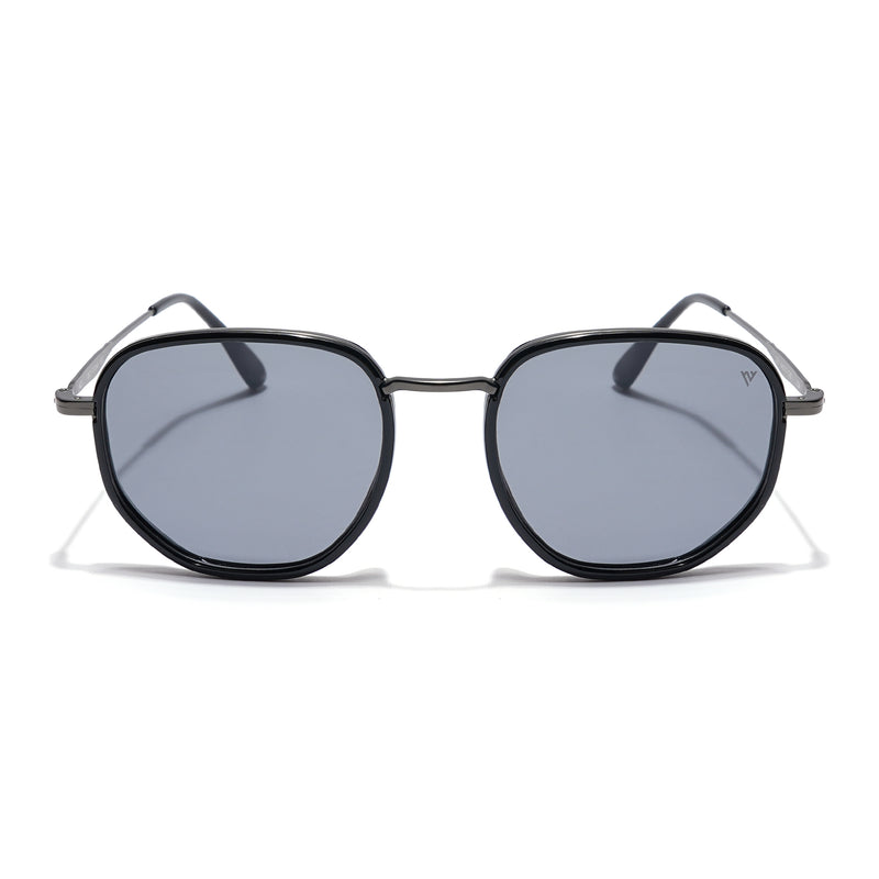 Voyage Select Square Sunglasses (Grey Lens | Black & Grey Frame - SLPMG5938)