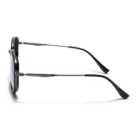 Voyage Select Square Sunglasses (Grey Lens | Black & Grey Frame - SLPMG5938)