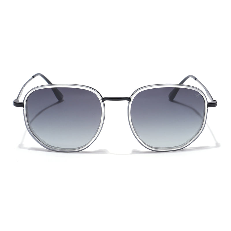 Voyage Select Square Sunglasses (Grey Lens | Grey & Black Frame - SLPMG5990)