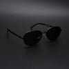 Dash | Black Polarized Unisex Sunglasses | Black Lens - PMG5847