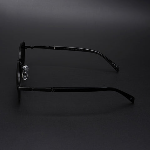 Dash | Black Polarized Unisex Sunglasses | Black Lens - PMG5847