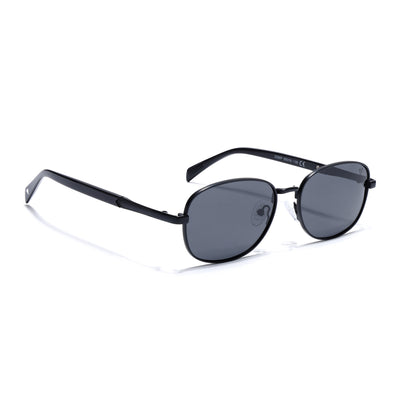 Dash | Black Polarized Unisex Sunglasses | Black Lens - PMG5847