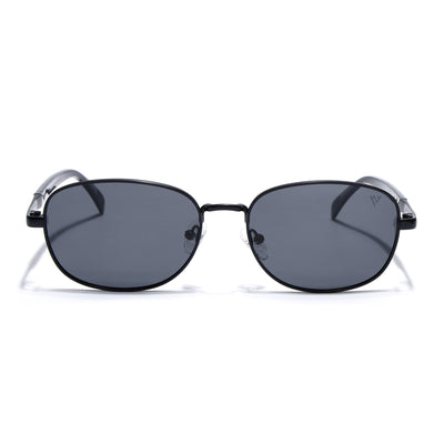 Dash | Black Polarized Unisex Sunglasses | Black Lens - PMG5847