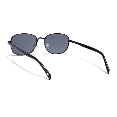 Dash | Black Polarized Unisex Sunglasses | Black Lens - PMG5847