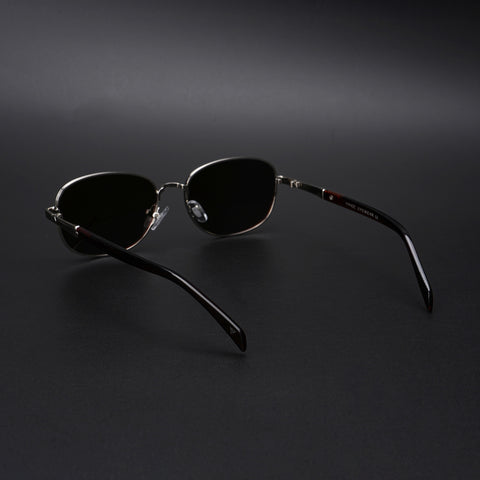 Dash | Silver Polarized Unisex Sunglasses | Brown Lens - PMG5849