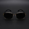 Dash | Gold Polarized Unisex Sunglasses | Black Lens - PMG5850