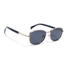 Dash | Gold Polarized Unisex Sunglasses | Black Lens - PMG5850
