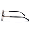 Dash | Gold Polarized Unisex Sunglasses | Black Lens - PMG5850