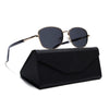 Dash | Gold Polarized Unisex Sunglasses | Black Lens - PMG5850