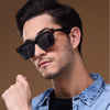 Shine Black Square Sunglasses - MG4875