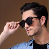 Shine Black Square Sunglasses - MG4875