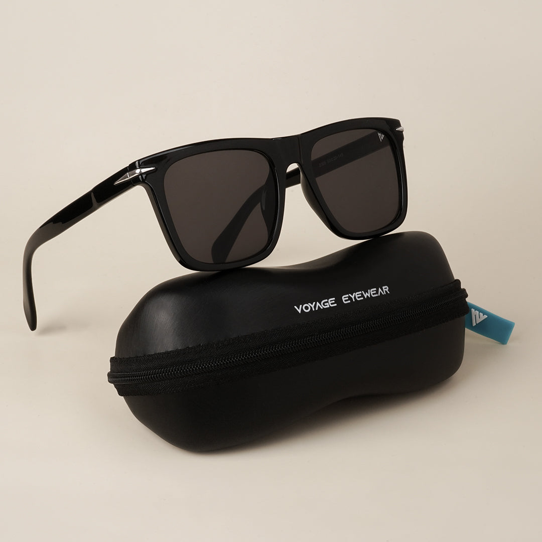 Voyage Black Wayfarer Sunglasses MG3636