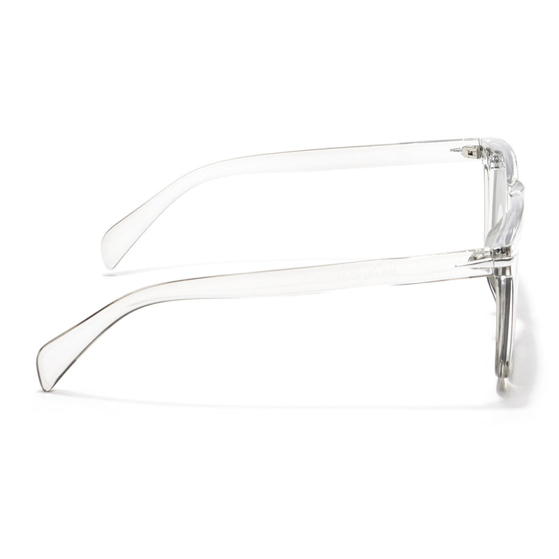 Blaze X | Transparent Grey Wayfarer Sunglasses - MG3637