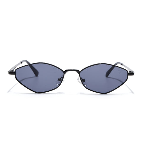 Vanta | Black Oval Sunglasses | MG7132