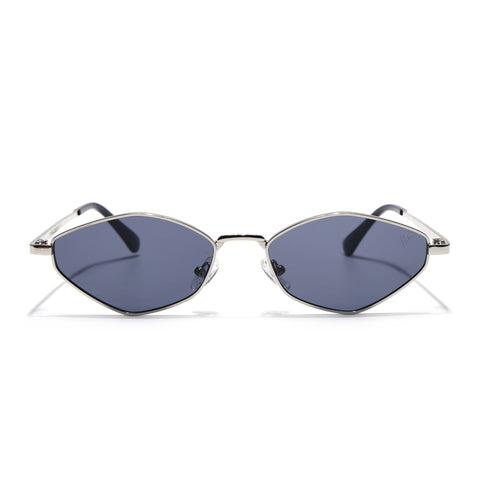 Vanta | Silver Oval Sunglasses | MG7133