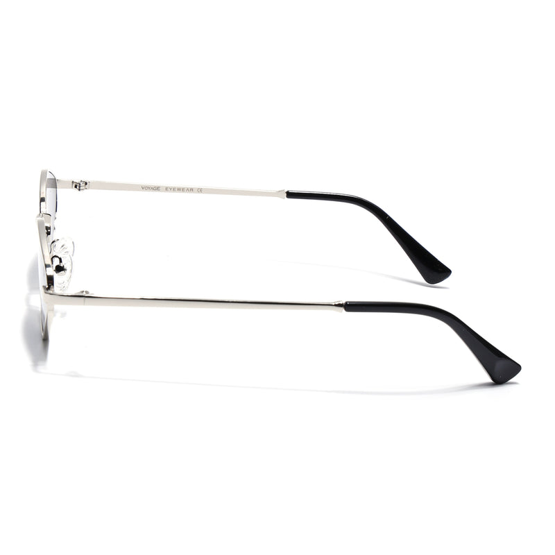 Vanta | Silver Oval Sunglasses | MG7133