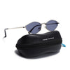 Vanta | Silver Oval Sunglasses | MG7133