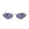 Vanta | Golden Oval Sunglasses | MG7134