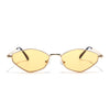 Vanta | Saffron Oval Sunglasses | Golden Frame - MG7136