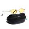 Vanta | Saffron Oval Sunglasses | Golden Frame - MG7136