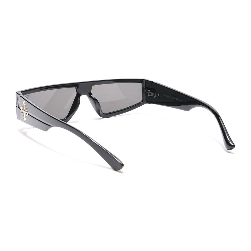 Crasher | Black Rectangle Sunglasses - MG3872