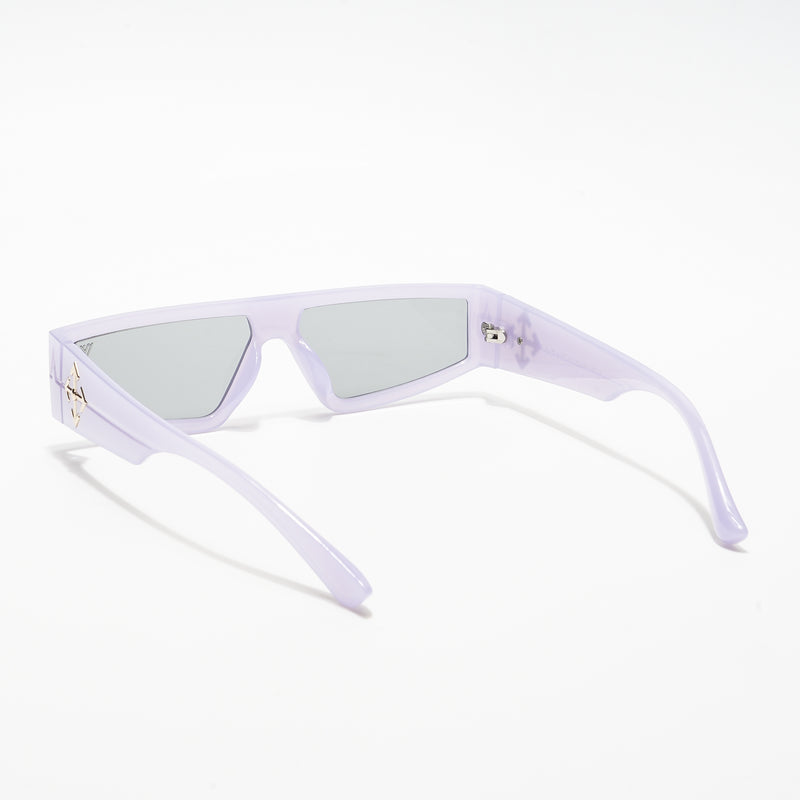 Crasher | Purple Rectangle Sunglasses (2337MG3874)