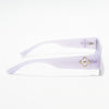 Crasher | Purple Rectangle Sunglasses (2337MG3874)