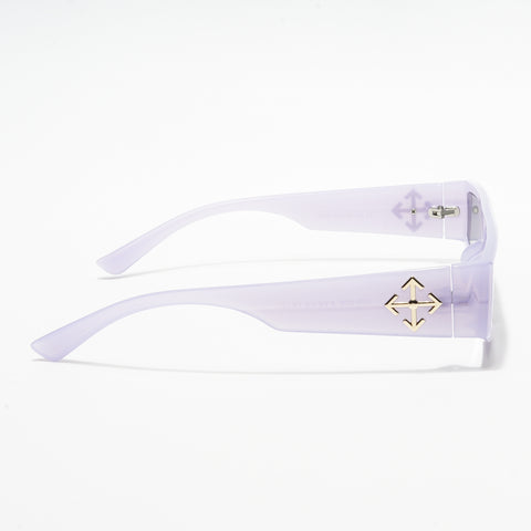 Crasher | Purple Rectangle Sunglasses (2337MG3874)