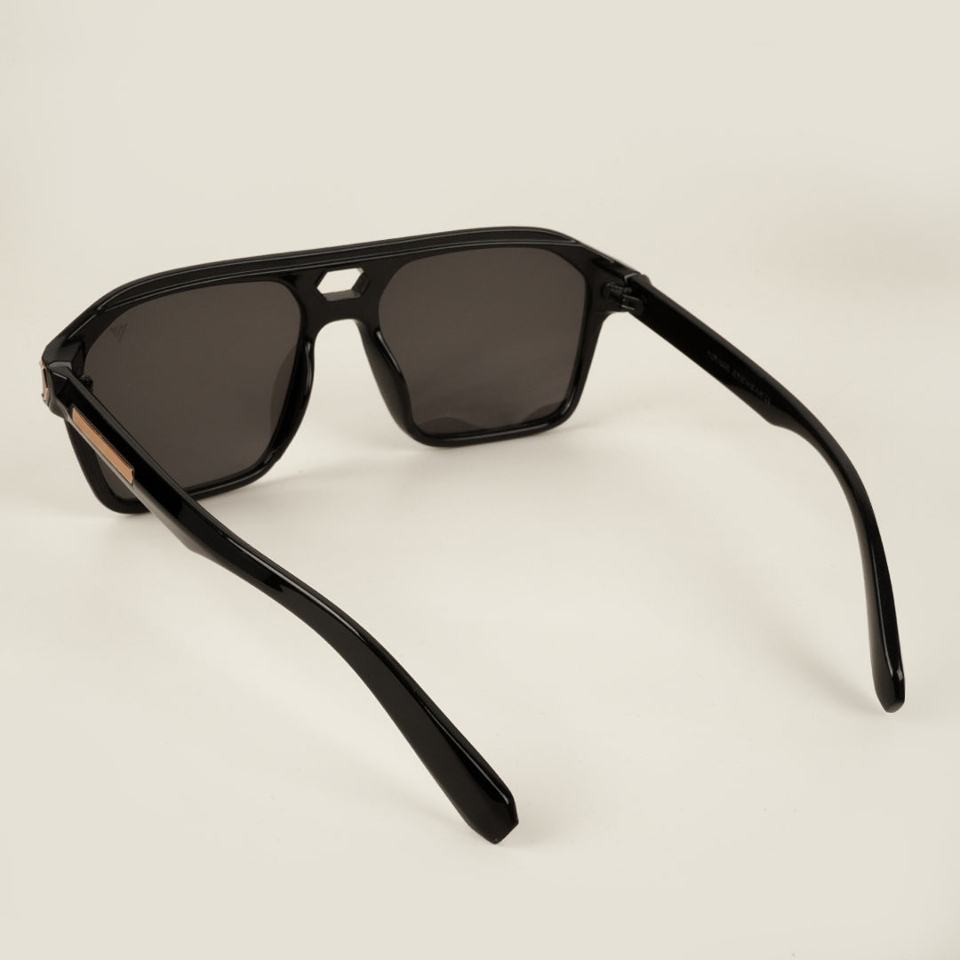 Voyage Black Wayfarer Sunglasses for Men & Women - MG4098