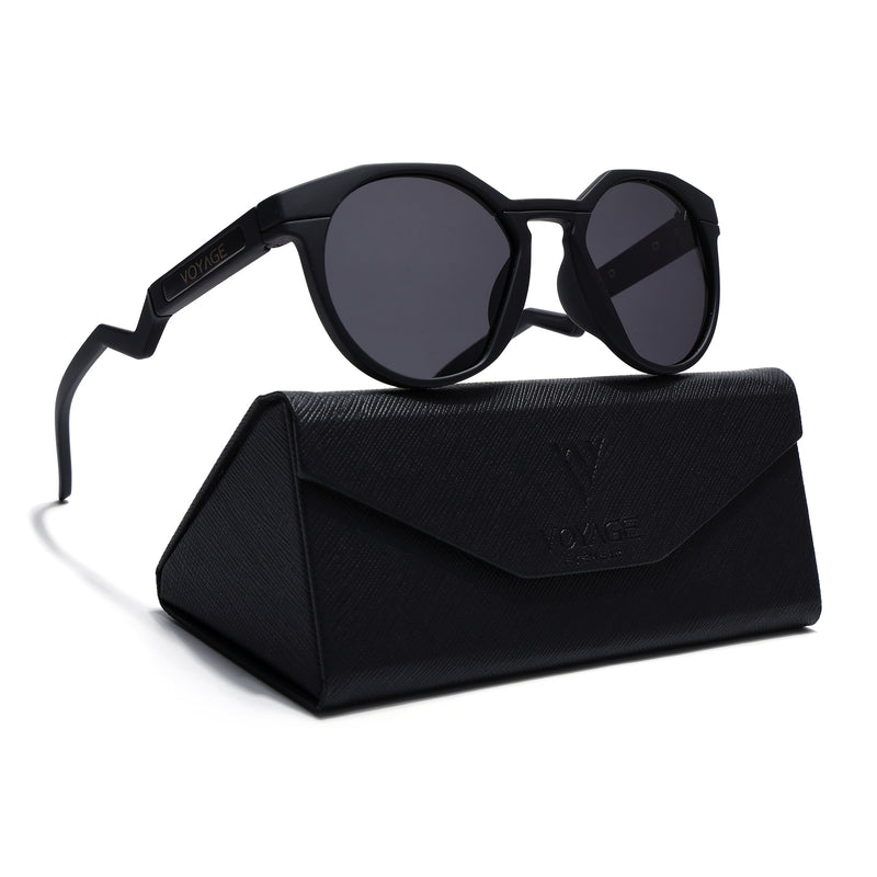 Radar | Black Polarized Sunglasses | Black Lens - PMG6563