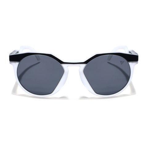 Radar | Matt Black & Transparent Polarized Sunglasses | Black Lens - PMG6564