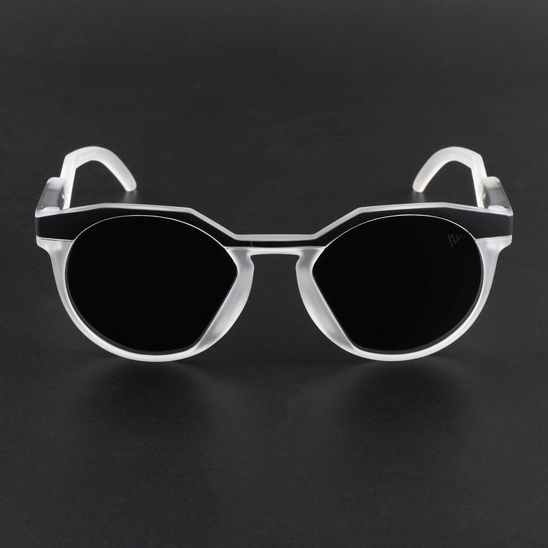 Radar | Matt Black & Transparent Polarized Sunglasses | Black Lens - PMG6564