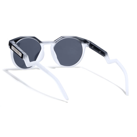 Radar | Matt Black & Transparent Polarized Sunglasses | Black Lens - PMG6564