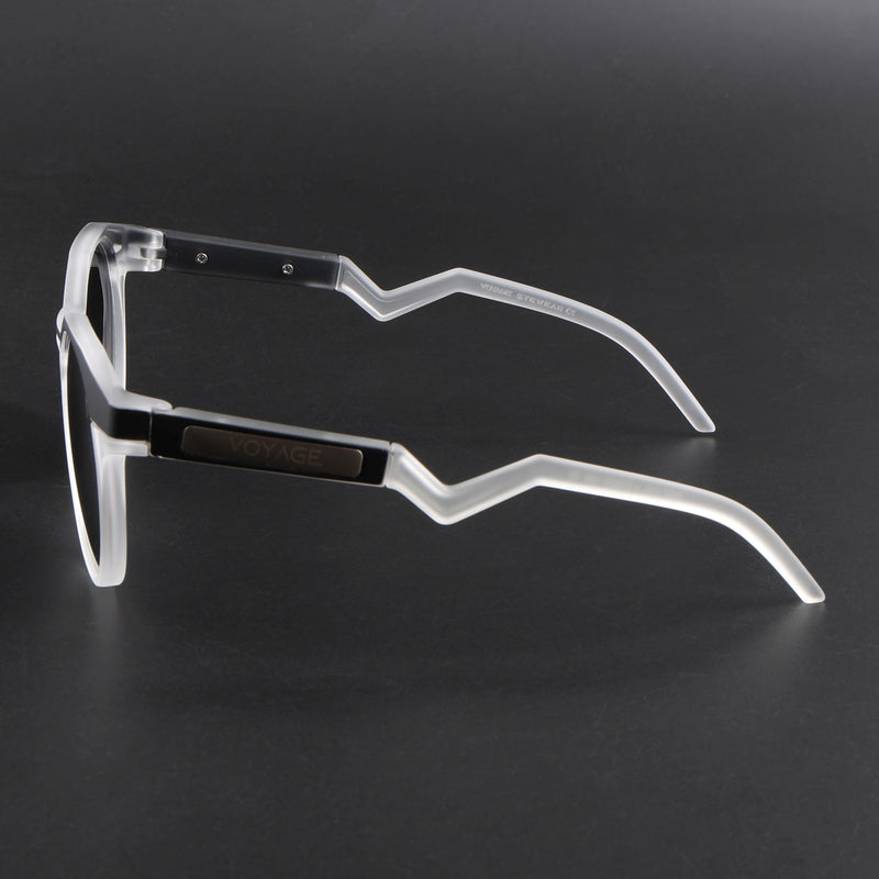 Radar | Matt Black & Transparent Polarized Sunglasses | Black Lens - PMG6564