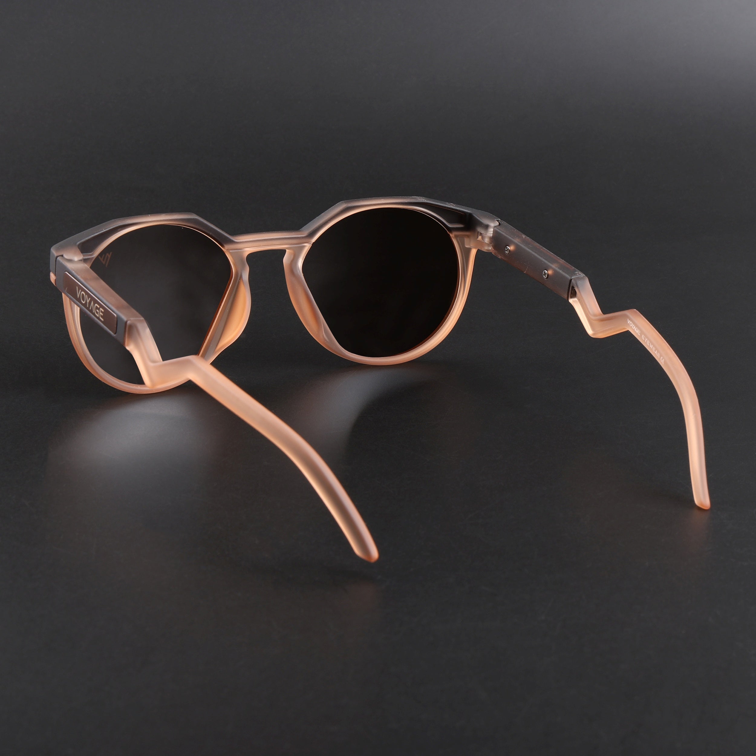 Radar | Black & Brown Polarized Sunglasses | Brown Lens - PMG6565
