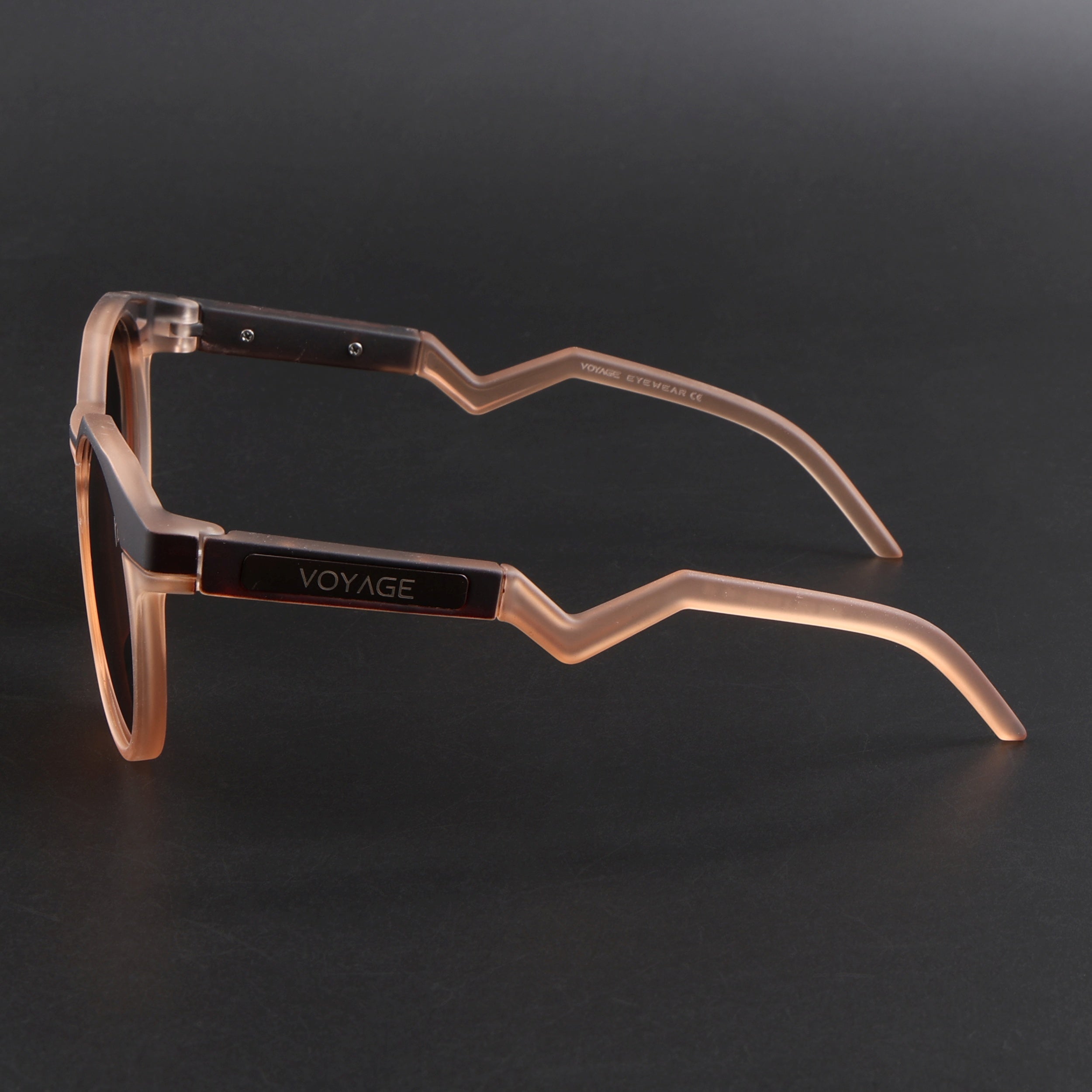 Radar | Black & Brown Polarized Sunglasses | Brown Lens - PMG6565