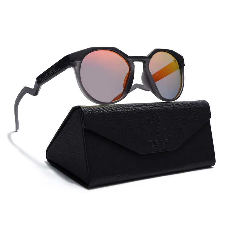 Radar | Black Polarized Sunglasses | Red Lens - PMG6566