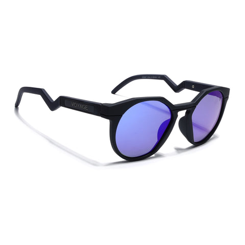 Radar | Black Polarized Sunglasses | Blue Lens - PMG6567